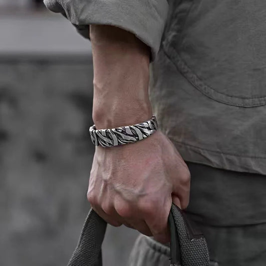 Bracelet en métal poli et durable | Prométhée