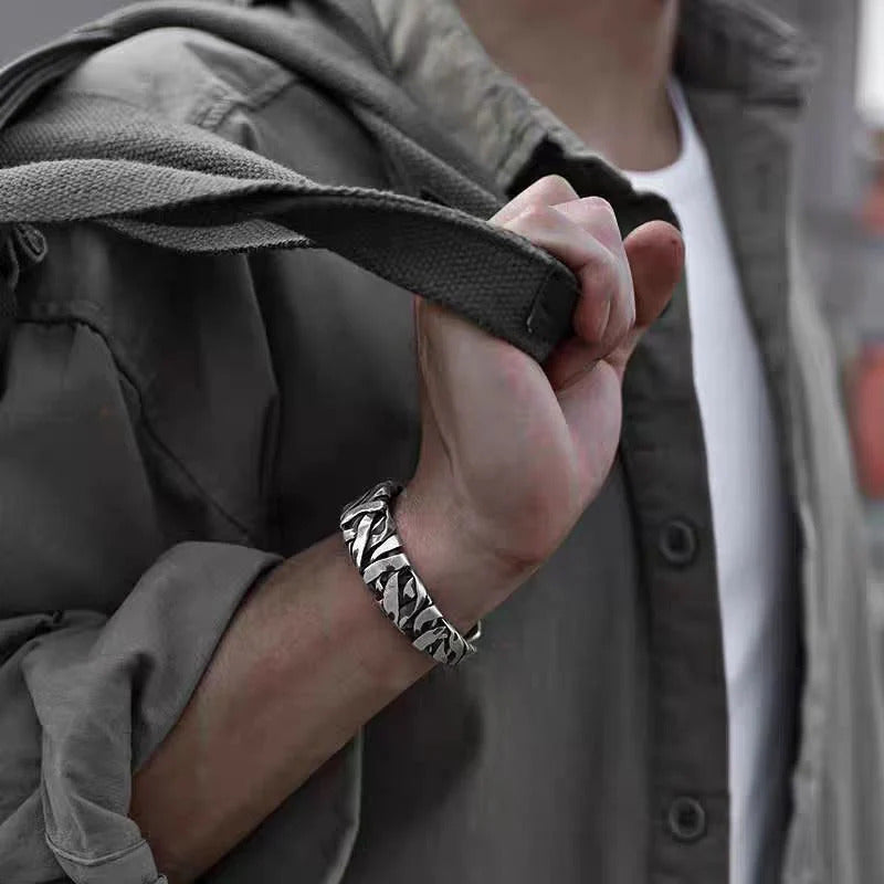Bracelet en métal poli et durable | Prométhée