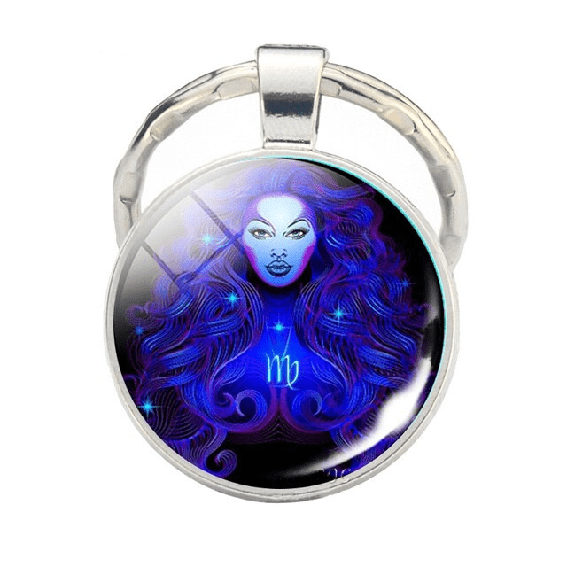 Porte-clé spirituel | Signe astrologique au choix - Ozra