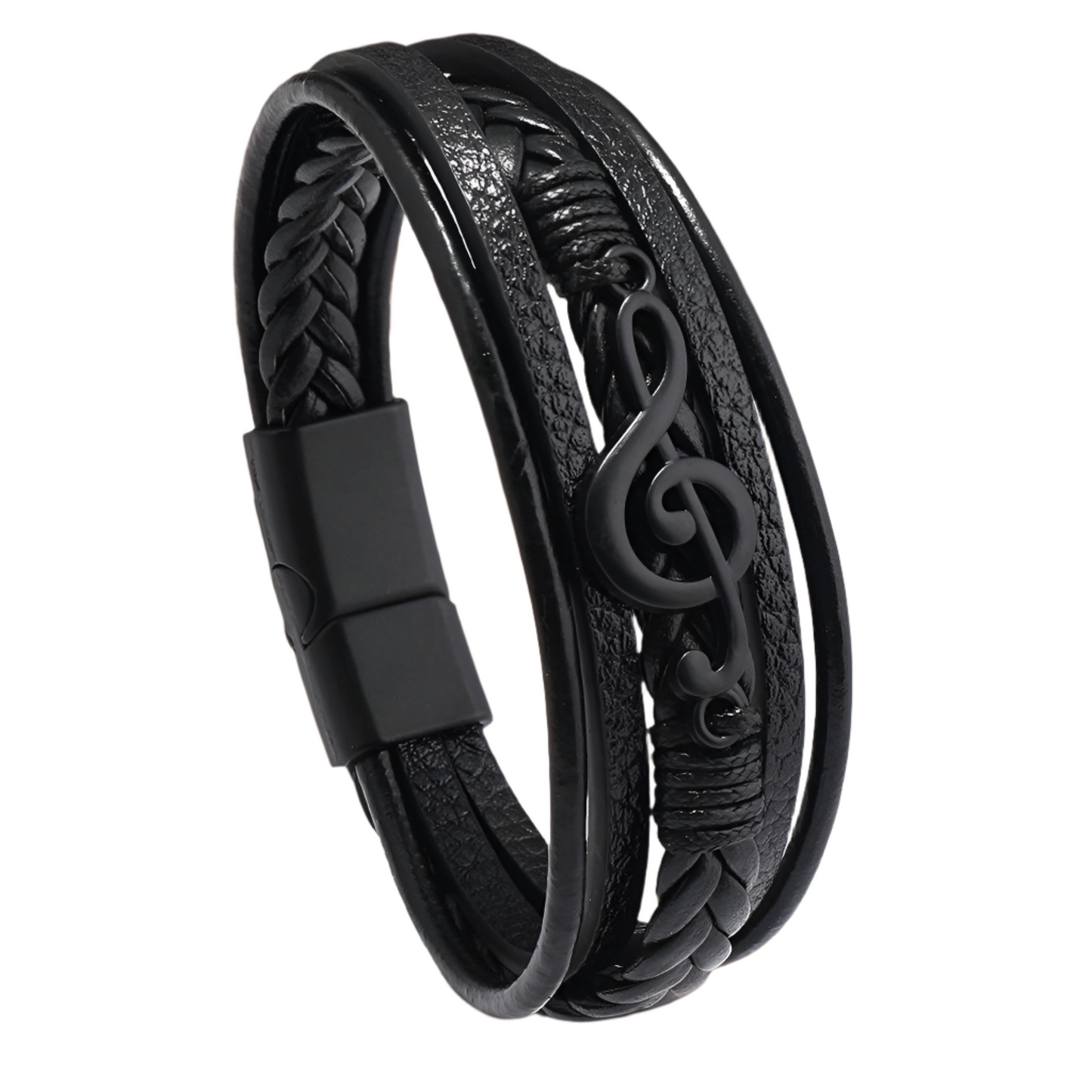 Bracelet en cuir | Rythmo