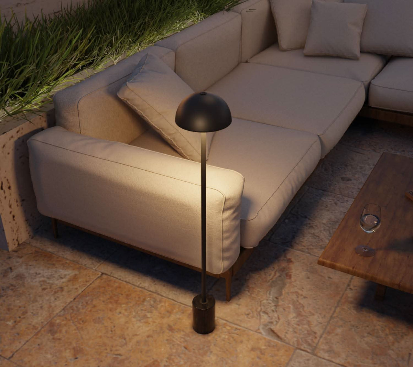 Lampadaire sans fil | Aurora